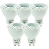 Luceco LED 4w GU10 300Lm Warm White Lamps Box of 5