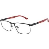Emporio Armani EA 1131 3022, including lenses, RECTANGLE Glasses, MALE