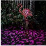 Ground Lighting Smart Garden Solar Flamingo Silhouette Ground Lighting