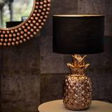 Copper Lighting Premier Housewares Pineapple Table Lamp