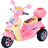 Homcom Electric Ride on Toy Tricycle Car-Pink