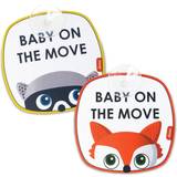 Diono Car Seat Protectors Diono Baby on the Move Signs 2pack