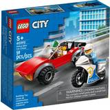 Polices Toys Lego City Police Bike Car Chase 60392