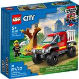 Fire Fighters - Lego City Lego City 4x4 Fire Truck Rescue 60393