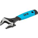 OX Adjustable Wrenches OX 200mm Pro Series Soft Grip Adjustable Wrench