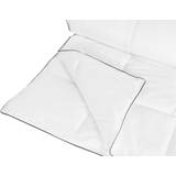 Fiber Blankets Beliani Bomuldsbetræk Mikrofiberfyld Fiber blanket White (220x)
