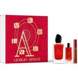 Giorgio Armani Sí Passione Gift Set EdP 100ml + EdP 15ml + Lipstick