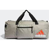 adidas SPW Duffel M Bag - Silver Pebble/White/Preloved Red
