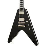 Epiphone Electric Guitar Epiphone Flying V Prophecy Black Aged Gloss