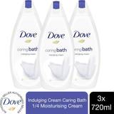 Dove Bubble Bath on sale Dove Caring Bath Indulging Cream Soak with 1/4 Moisturising