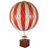 White Ceiling Lamps Authentic Models Travels Light Balloon Red/White Ceiling Lamp