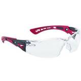 Bollé sikkerhedsbrille klar Rush+, sporty m/flexible brillestænger