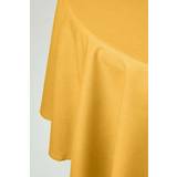 Yellow Tablecloths Homescapes 178 Round, Plain Tablecloth Yellow