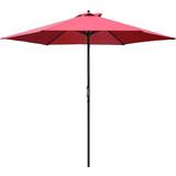 Red Parasols & Accessories OutSunny Alfresco Umbrella, red