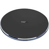 Green - Wireless Chargers Batteries & Chargers Tozo W1 Wireless Charger Thin Aviation Aluminum Computer Numerical Control Technology Fast Charging Pad Royal Blue (NO AC Adapter)