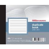 Office Depot Calendar & Notepads Office Depot Plain Ruled Duplicate Book 102