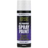 Rapide White Matt Spray Paint 400ml All Purpose