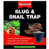 Rentokil Pest Control Rentokil Garden Slug & Snail Trap, Attracts & Kills Safe Poison-Free