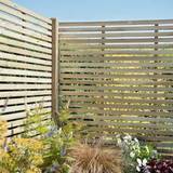 Forest Garden Slat Fence Panel