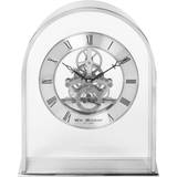 Widdop Silver Arch Mantel Skeleton Movement Mantel Table Clock