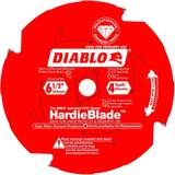 Diablo HARDIEBlade 6-1/2 in. x 4-Tooth Polycrystalline Diamond (PCD) Tipped Fiber Cement Circular Saw Blade