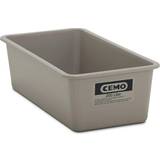 Cemo Large GRP container, capacity 200 l, LxWxH 1218 x 620 x 358 mm, grey