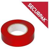 Securpak 5m PVC Tape Red SP10694