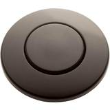 InSinkErator Sink-Top Air Switch Push Button in Mocha Bronze for Garbage Disposal