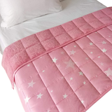 Grey Blankets Kid's Room Dreamscene Wardley Kid's Star Weighted Blanket 39.4x51.2"