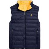 L Padded Vests Children's Clothing Polo Ralph Lauren Classic Reversible Down Vest - Navy/Yellow