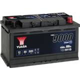 Yuasa Car Batteries Batteries & Chargers Yuasa Batteri 80Ah Agm 317X175X190