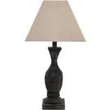 Hill 1975 Incia Fluted Wooden Table Lamp