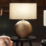 Make it a Bronze Hammered Dot Table Lamp