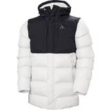 Men - White - Winter Jackets Helly Hansen Active Puffy Long Jacket - Nimbus Clou