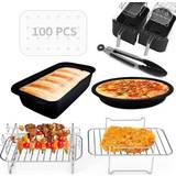 Air Fryer Silicone Loaf Pans for Baking, 10-inch Mini Bread Cake Pan, BPA  Free by Infraovens 