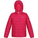 Regatta Kid's Helfa Insulated Quilted Hooded Jacket - Berry Pink (RKN100)