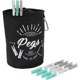 Clothespins JVL Large Peg Bag with 200 Strong Hold Pegs