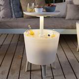 Keter cool bar Keter Illuminated Cool Bar White 232924 (Building Area )