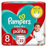 Pampers Baby-Dry Nappy Pants Size 8 22pcs