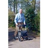 NRS Healthcare Compact Easy Rollator Silver