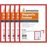 Red Photo Frames Announce Magnetic A4 Red Pack Photo Frame