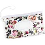 Itzy Ritzy Take & Travel Pouch Reusable Wipes Case In Blush Floral Floral
