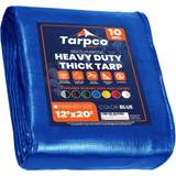 Tarpco Safey Extra Heavy Duty 10 Mil Tarp Blue 12 x 20