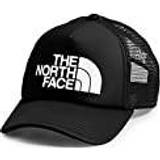 Women Caps The North Face Tnf Logo Trucker Cap - TNF Black/TNF White