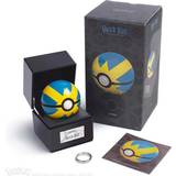 Pokémon Toy Figures Grupo Erik Quick Ball Authentic Die-Cast Replica Pokemon Collectible- Realistic Electronic Sounds and Lights- Includes Poke Ball, Lit Display Case, Auth Hologram by The Wand Company- Officially Licensed Pokeball