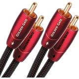 Audioquest Golden Gate RCA to RCA Analog Interconnect Cable 0.6 meters