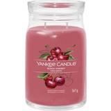 Black Scented Candles Yankee Candle Rumdufte stearinlys Black Cherry 567 Scented Candle