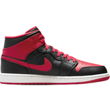 Nike Air Jordan 1 Mid M - Black/White/Fire Red
