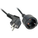 Silver Electrical Cables Lindy 30246 Current Cable extension Black 10 m