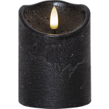 Star Trading LED Candles Star Trading Pillar Flamme Rustic LED Candle 10cm
